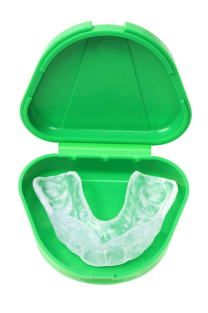 Mouth Guard on White Background